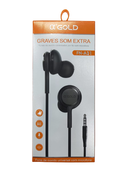 Fone Auricular C/ Fio