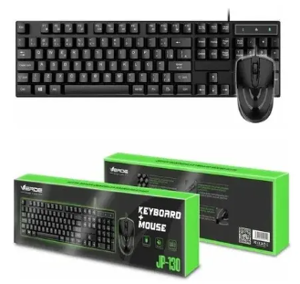 Kit Teclado e Mouse Com Fio