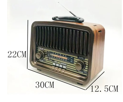 Radio Retro Bluetooth AM/FM 15W
