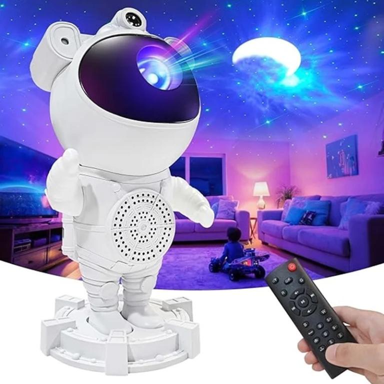 Projetor de Imagem Astronauta Bluetooth