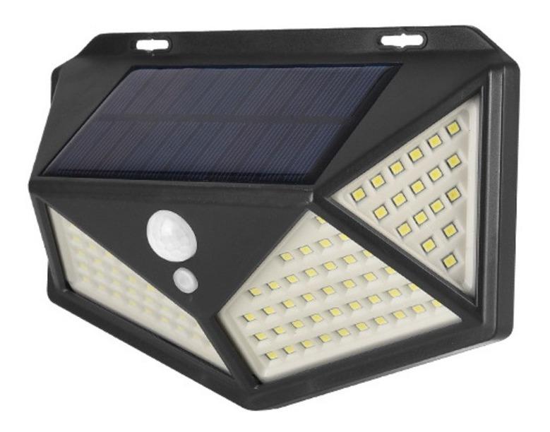 Luminaria LED Carregamento Solar 114 LEDs