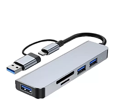 HUB USB A + USB-C  4x1