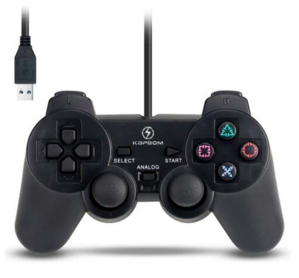 Controle Com Fio Usb PS2