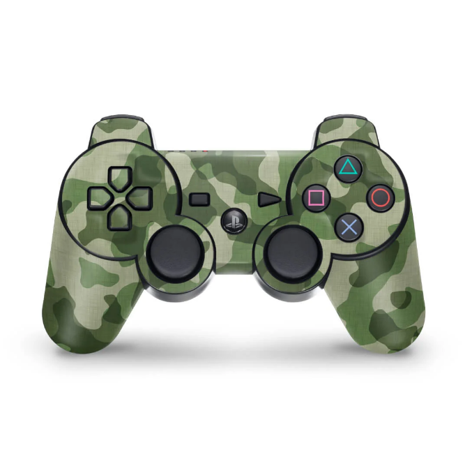 Controle S/ Fio PS3 Camuflado