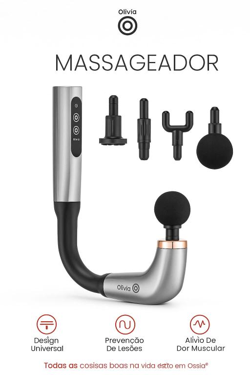 Massageador Portatil 6 Velocidades