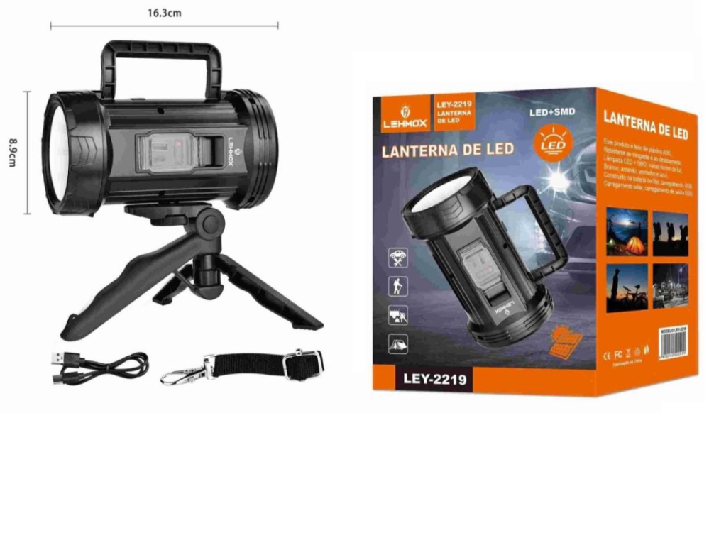 Lanterna Farolete Media LED
