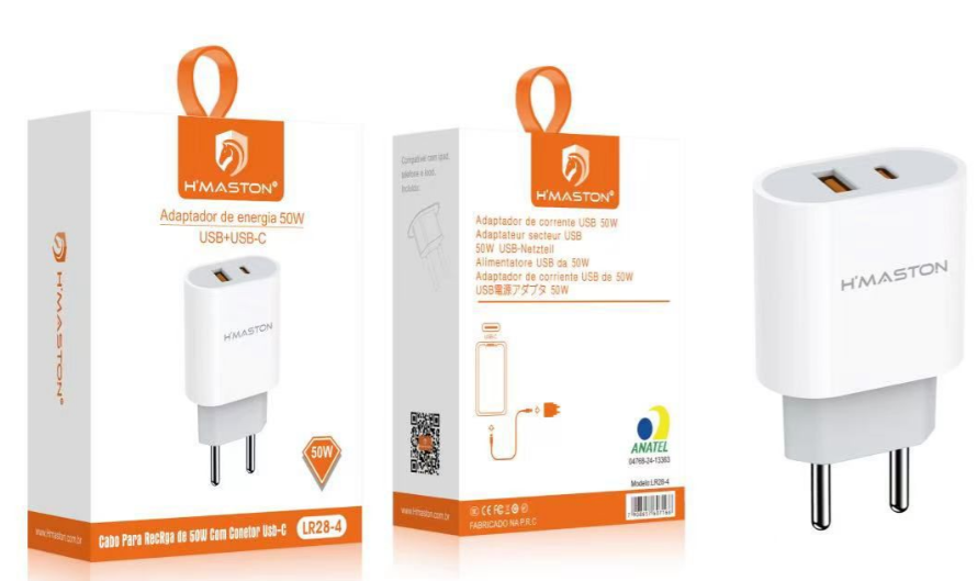Carregador Saida Tipo C Sem Cabo 50W