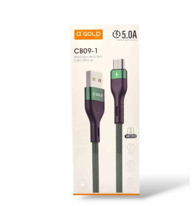 Cabo de Carregamento e Dados Tipo C 5.0