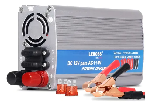 Inversor de Tensão 12v P/ 110v 1000 Watts