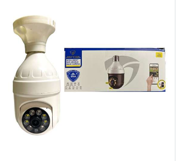 Camera IP Wifi Full HD 360 Graus Soquete E-27
