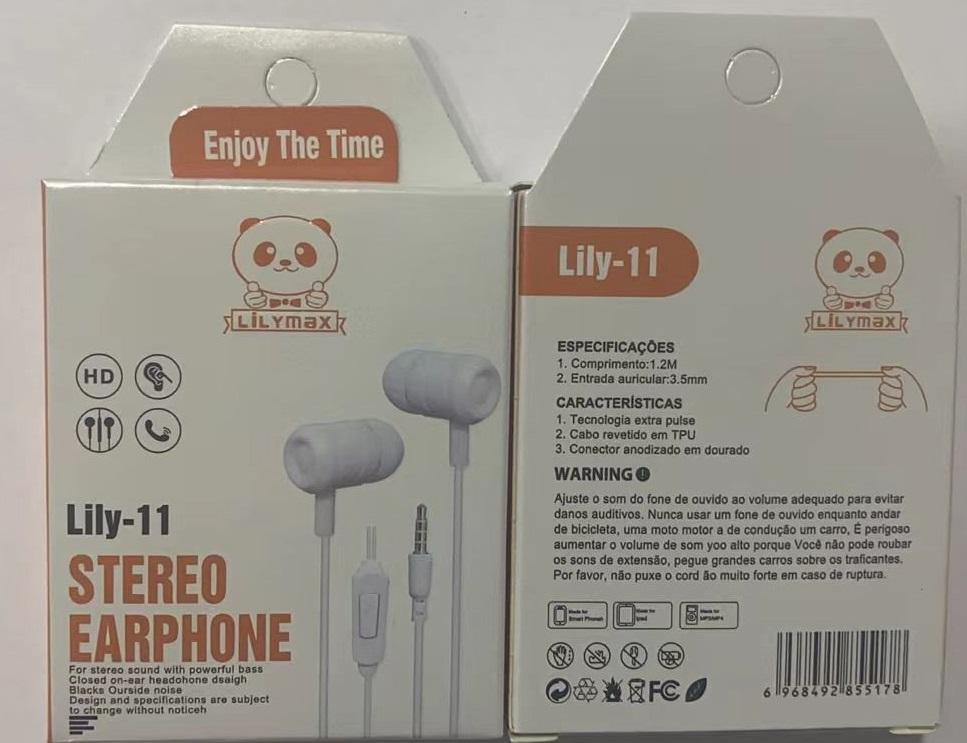 Fone Auricular C/Fio