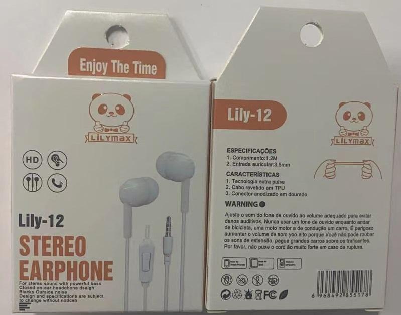 Fone Auricular C/Fio