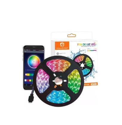 Fita De Led RGB Bluetooth 5 Metros
