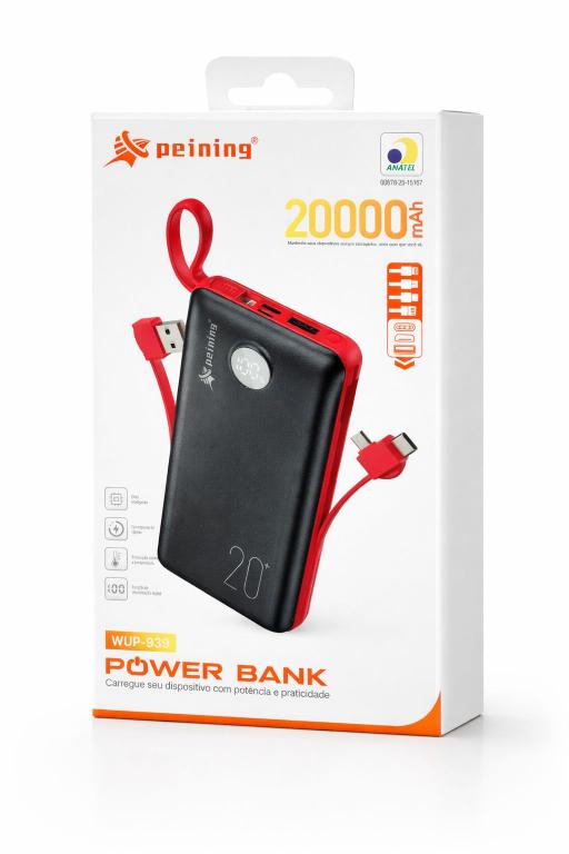 Carregador Portatil Power Bank 20.000 mAh