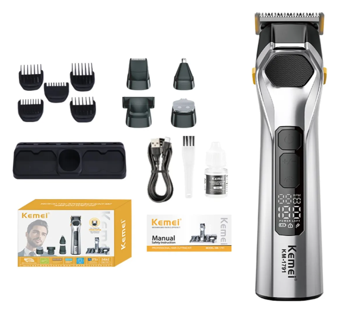 Kit Maquina de Cortar Cabelo