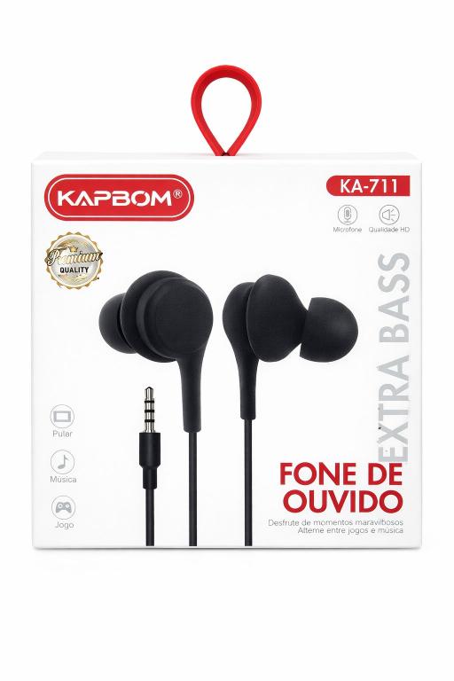 Fone Auricular C/Fio