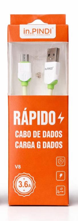 Cabo de Carregamento e Dados V8 1M