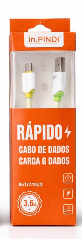 Cabo de Carregamento e Dados Iphone 1M