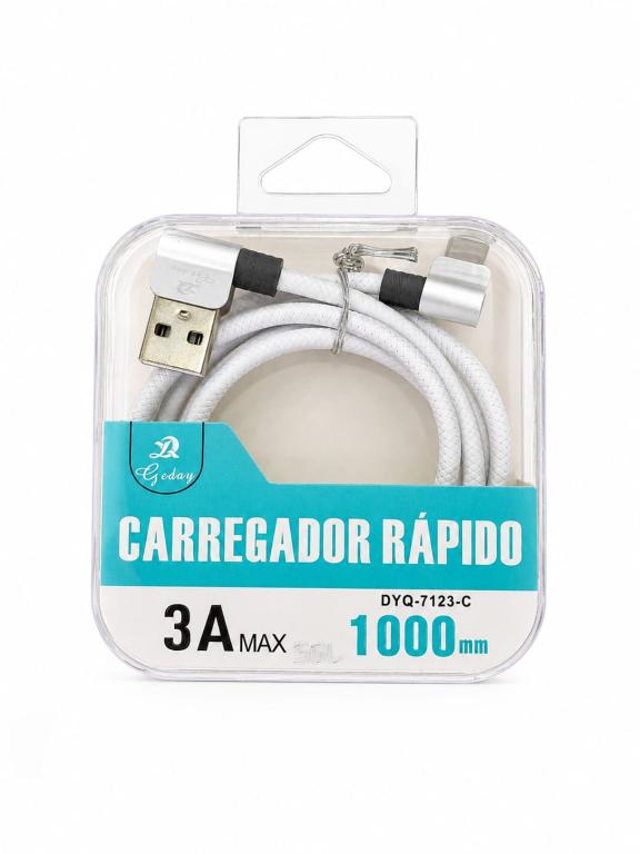 Cabo de Carregamento Tipo C 1M