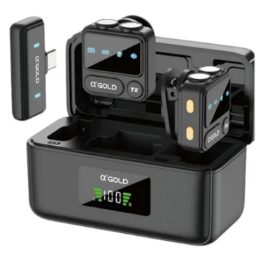 Microfone de Lapela S/Fio P/ Iphone
