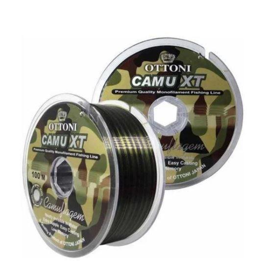 Linha Camu XT Camuflada 0,70mm 112,0lbs (100m) CX: 5und