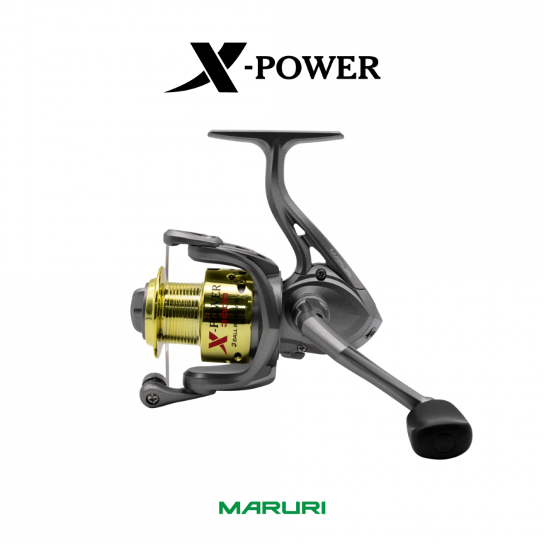 Molinete X-Power 4000  5.1.1 3Rol  (Cap.linha 0.35/125m)