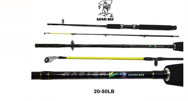 Vara SF Master 1.80m   20 - 50lbs 2 partes fibra de vidro