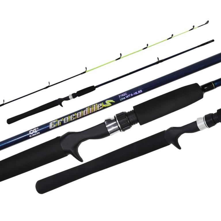 Vara Maruri Crocodile c  1.65m 6-18lbs 2 partes fibra de vidro