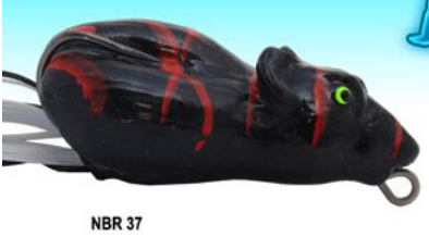 NEW BAD RAT RISCO PRETO COM VERMELHO