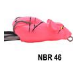 NEW BAD RAT RISCO ROSA COM PRETO