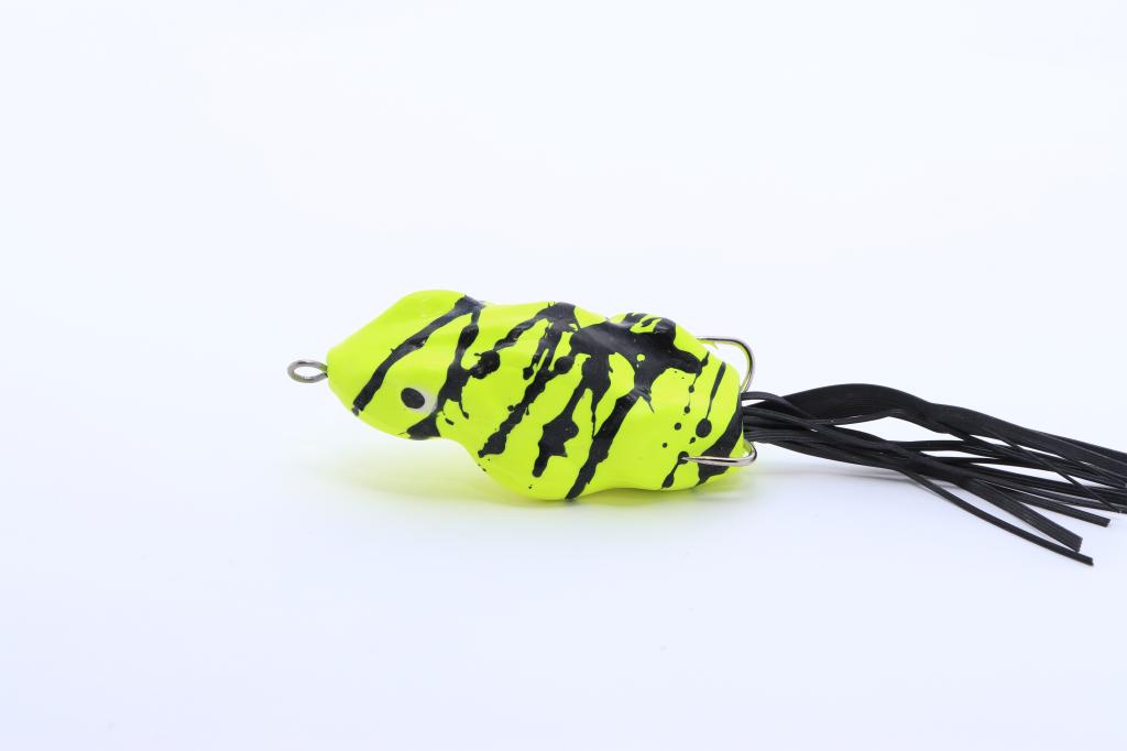 NEW BAD FROG RISCO PRETO COM AMARELO