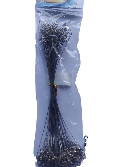 CHICOTE DE PESCA EMPATE LEADER 4'20 LBS 50 PCS -