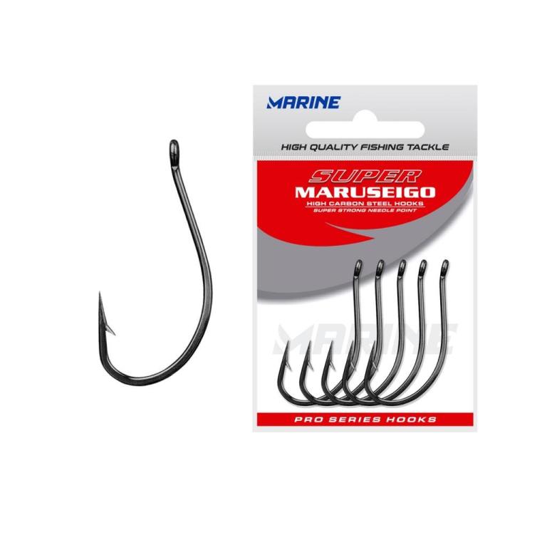 ANZOL SUPER MARUSEIGO BLACK NICKEL N°12 C/50