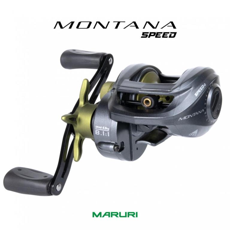 CARRETILHA MONTANA 10 ROLAMENTOS SPEED CINZA
