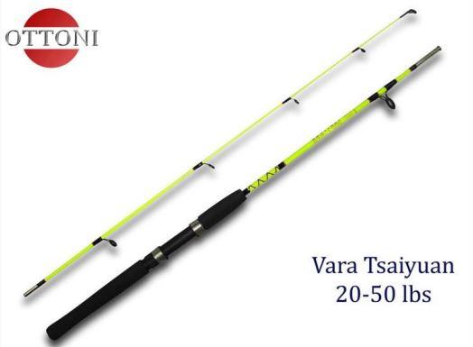 Vara  Ottoni  Tsaiyuan 1.90m 2 partes 20-50lbs  Molinete