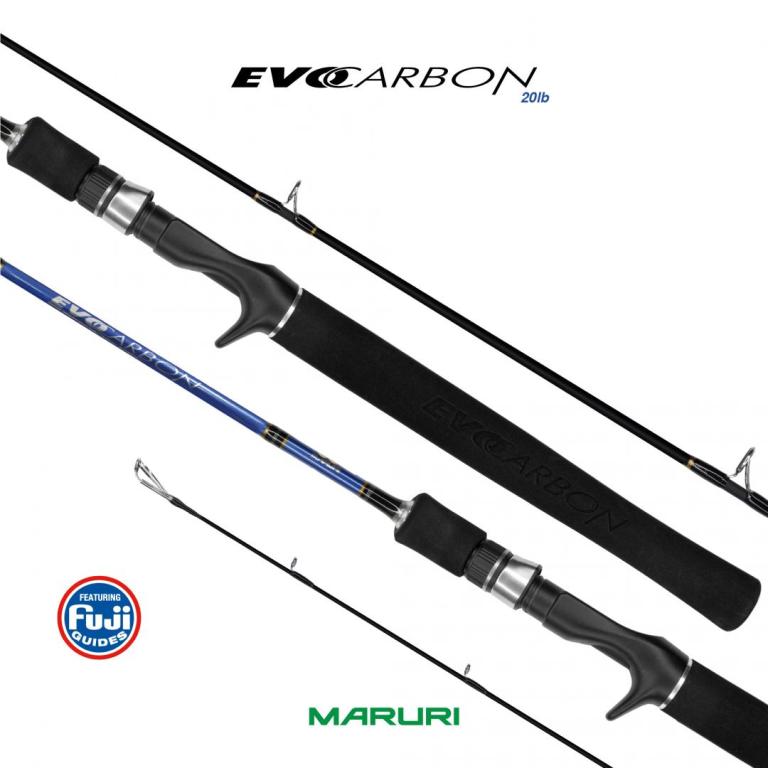 Vara Evo Carbon 10-20lb - Carretilha - 1,83m