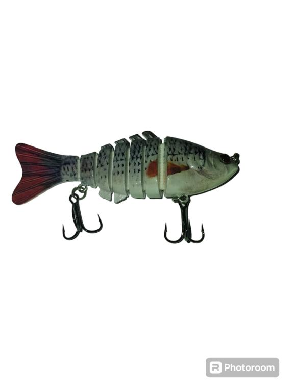 ISCA ARTICULADA 7 SEÇÕES 10CM 15GR