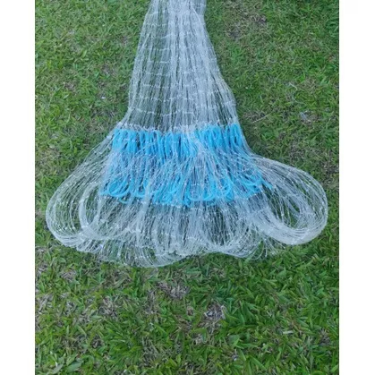Tarrafa para carpa, grumatâ  40 metros fio 0.70mm malha 6.0 5.40m altura ideal para açudes e rios