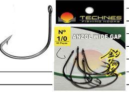 ANZOL WIDEGAP P/ ROBALO N 04 - C/ 05 UND
