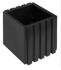 PONTEIRA EXTERNA EM PVC 50 X 50 MM