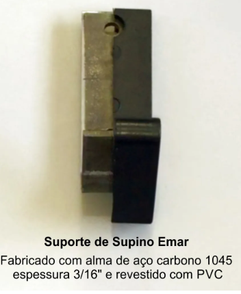 SUPORTE PARA BARRA DE SUPINO - BASE REDONDA
