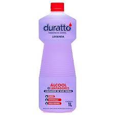 ALCOOL DURATTO LIMPEZA LAVANDA 1L