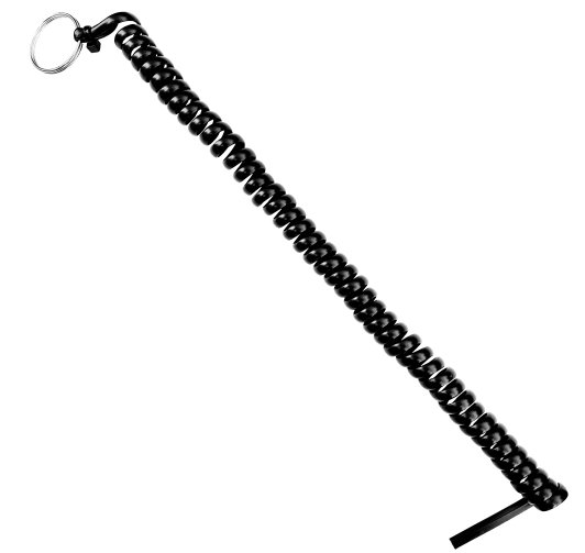 CABO ESPIRAL 36VOLTAS PRETO PARA PINO DE CARGA DE GRADUAÇÃO DE PESO