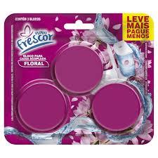 BLOCO FRESCOR CX.ACOP.FLORAL 3X45G