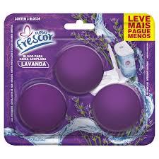 BLOCO FRESCOR CX.ACOP.LAVANDA 3X45G