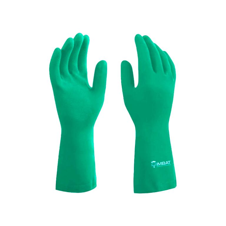 LUVA LATEX IMBAT FORRADA VERDE 08