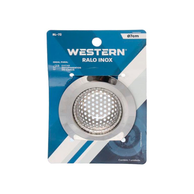 RALO DE PIA INOX WESTERN 72MM
