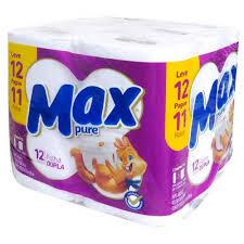 PAPEL HIG.MAX PURE FDAQ 30M L12P11