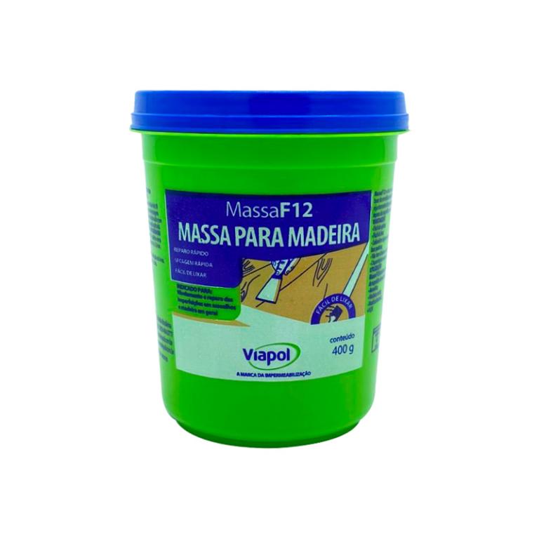 MASSA F12 MADEIRA 400GR IMBUIA