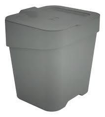 LIXEIRA DE PIA SLIM CINZA 2,5LT-UZ420